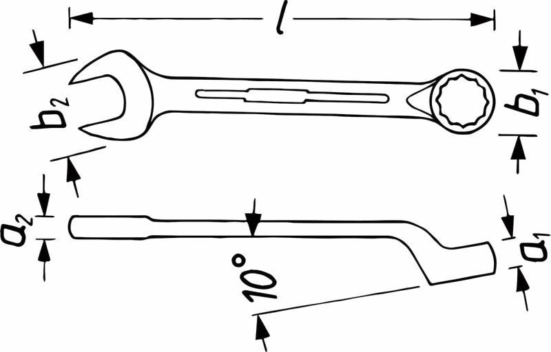 Ring-/Open End Spanner
