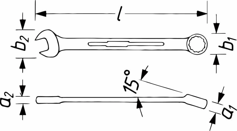 Ring-/Open End Spanner