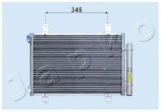 Condenser, air conditioning (CND142009)