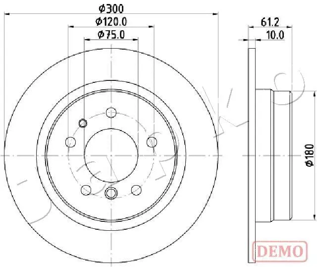 Brake Disc (610119C)