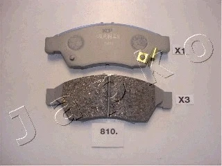 Brake Pad Set, disc brake (50810)