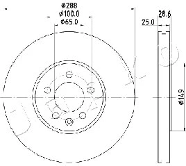 Brake Disc (600950)