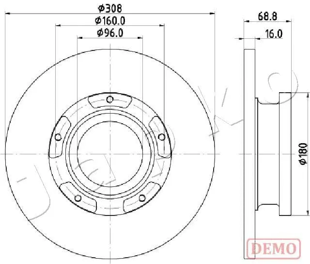 Brake Disc (610312C)