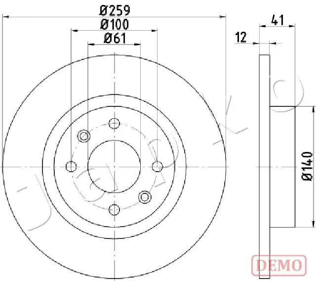 Brake Disc (600719C)