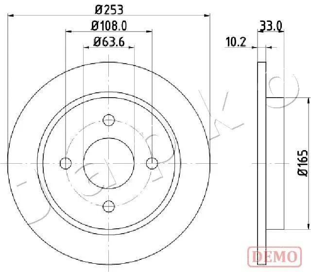 Brake Disc (610303C)