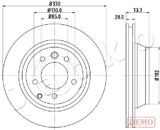 Brake Disc (610918C)