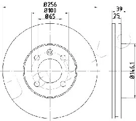 Brake Disc (600951)