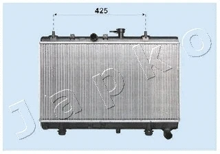 Radiator, engine cooling (RDA333021)