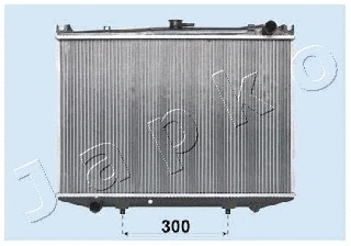 Radiator, engine cooling (RDA213045)
