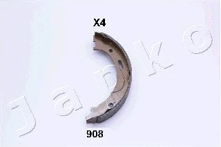 Brake Shoe Set, parking brake (55908)