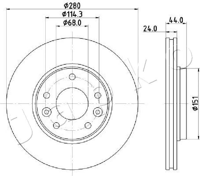 Brake Disc (60181C)