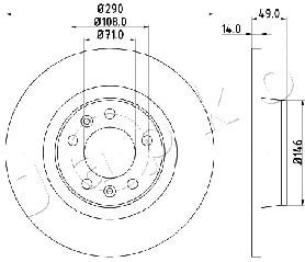 Brake Disc (610612)