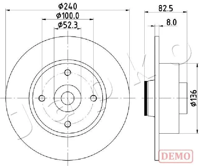 Brake Disc (610712C)