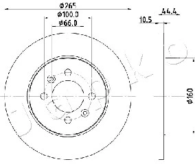 Brake Disc (610708)