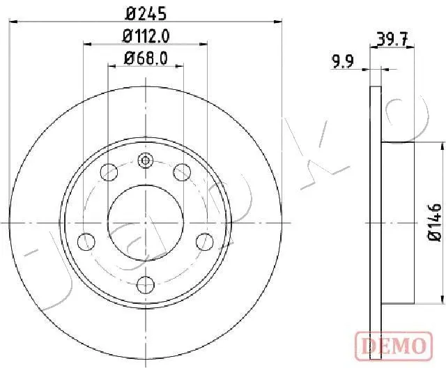 Brake Disc (610929C)