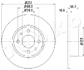 Brake Disc (610206)