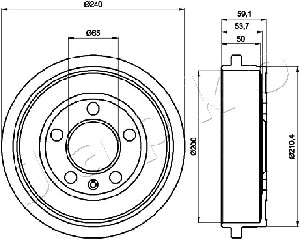 Brake Drum (560900)