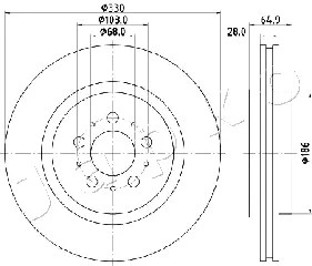 Brake Disc (610322)