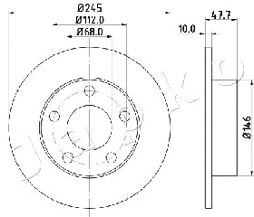 Brake Disc (610905)