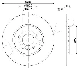 Brake Disc (60442)