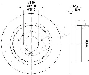 Brake Disc (610117)