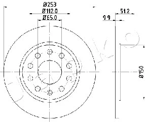 Brake Disc (610902)