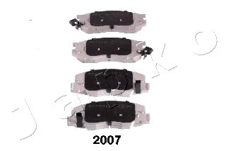 Brake Pad Set, disc brake (502007)