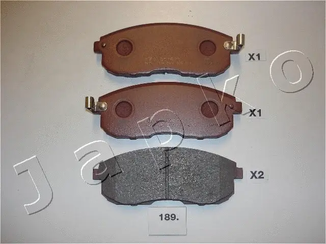 Brake Pad Set, disc brake (50189)