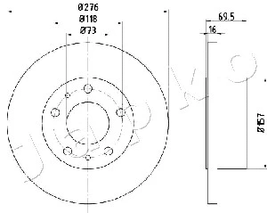 Brake Disc (610223)