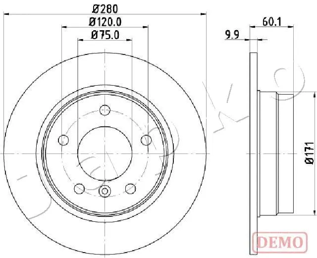 Brake Disc (610107C)