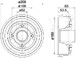 Brake Drum (560709)