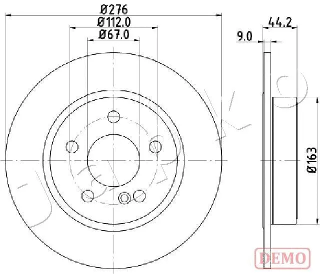 Brake Disc (610502C)