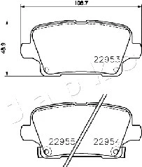 Brake Pad Set, disc brake (510407)