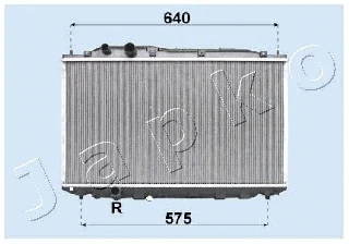 Radiator, engine cooling (RDA193022)