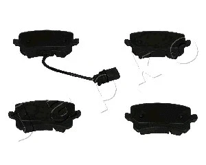 Brake Pad Set, disc brake (510917)