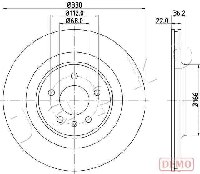 Brake Disc (610910C)