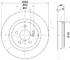 Brake Disc (610525)