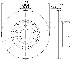 Brake Disc (600707)