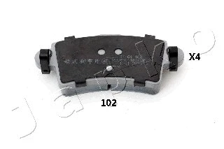 Brake Pad Set, disc brake (51102)