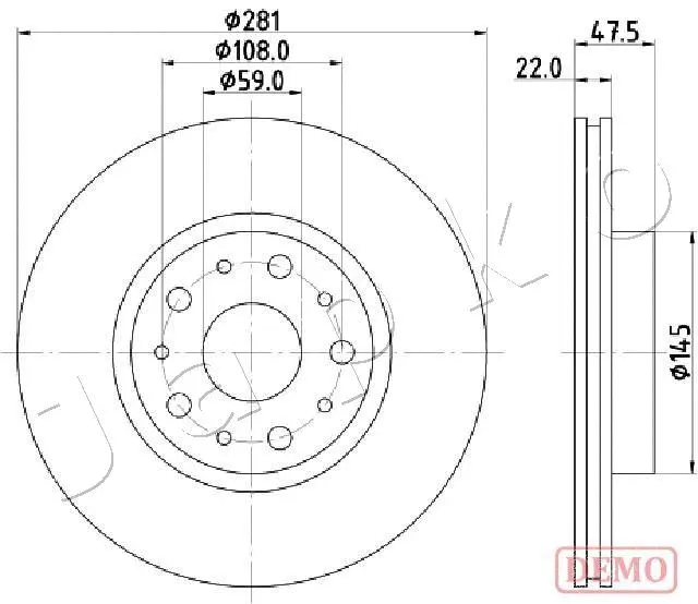 Brake Disc (610229C)