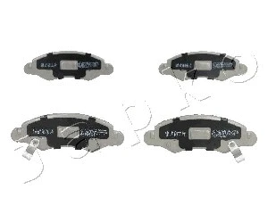 Brake Pad Set, disc brake (50885)