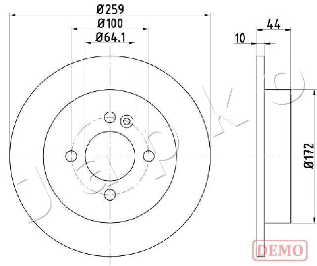 Brake Disc (610134C)