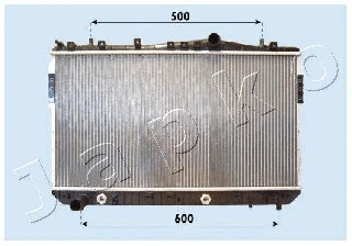 Radiator, engine cooling (RDA313021)