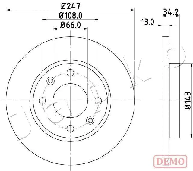 Brake Disc (600630C)