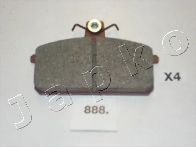 Brake Pad Set, disc brake (50888)
