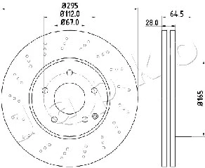 Brake Disc (600519)