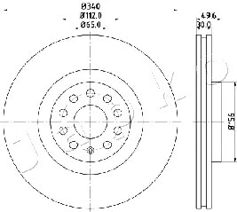 Brake Disc (600907)