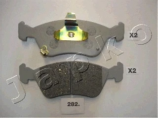 Brake Pad Set, disc brake (50282)