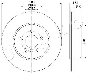 Brake Disc (610124)