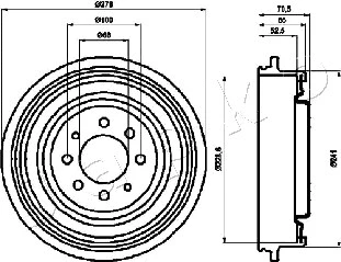 Brake Drum (560703)